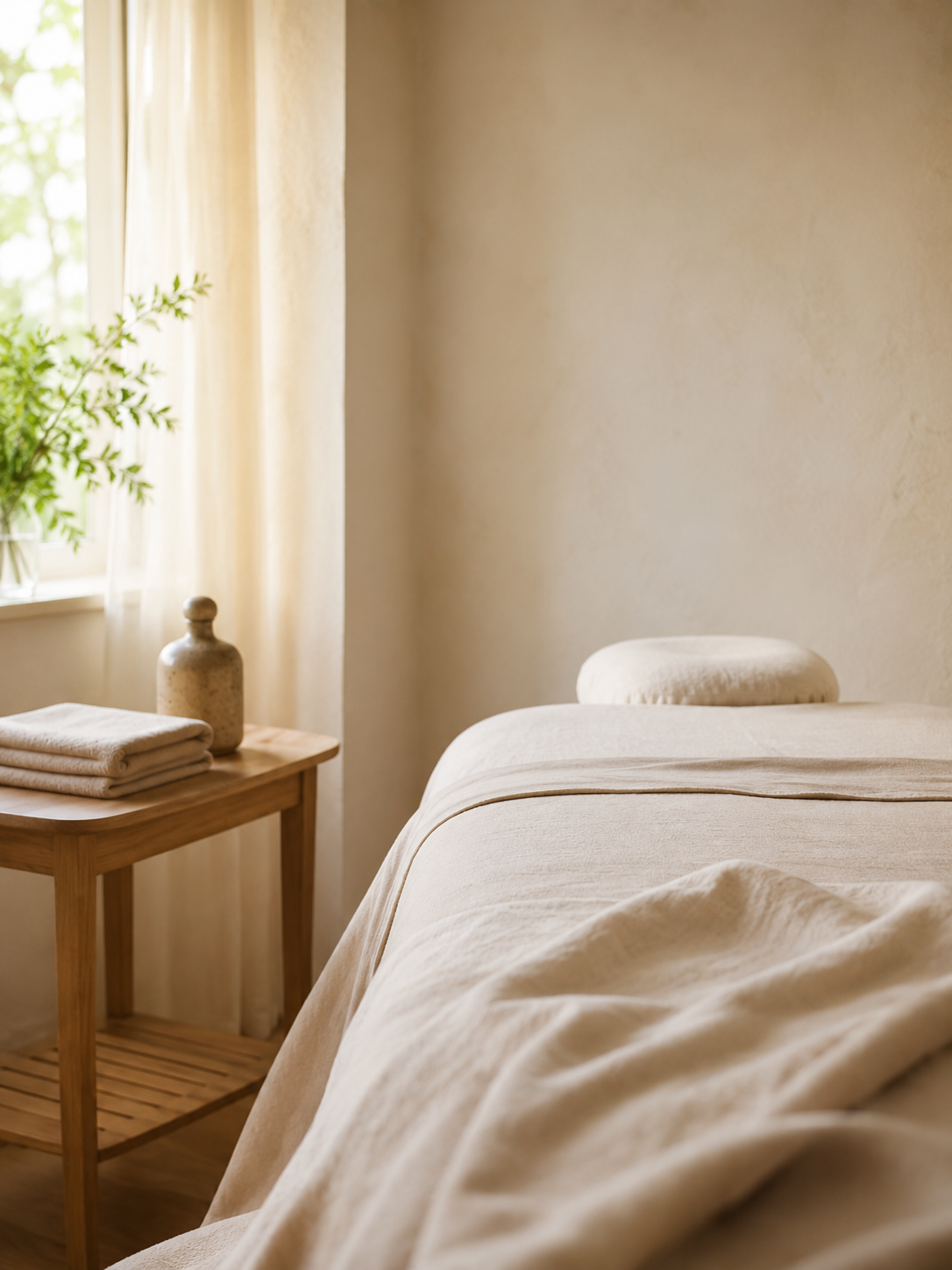 Behandelruimte van Sen Wellness in Maastricht