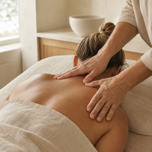 Nek en schoudermassage